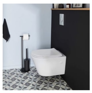 Pack WC suspendu blanc et bâti-support sol et mur Grohe à 245€