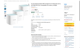 Sistema Wi-Fi Mesh D-Link por $862 | Oferta Amazon