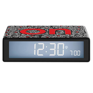 Lexon LR150KH-BN Reloj Despertador Flip Keith Haring por 24.99€