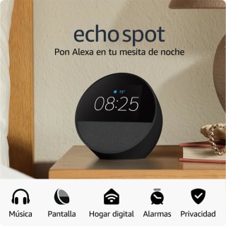 Amazon Echo Spot (última generación) por 25.37€ (devolviendo producto)
