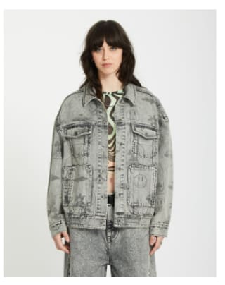 Chaqueta para Mujer Volcom Fa Filip Rygalski Denim por 69.99€