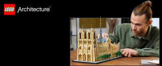 Get LEGO Architecture Notre-Dame de Paris Set for £132.99