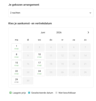 2 nachten / 3 dagen slagharen vanaf 160 euro