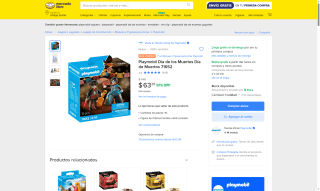 Playmobil Día de los Muertos 71652 por $63 | Oferta Mercado Libre