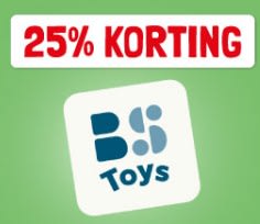 25% korting op het hele assortiment van BS Toys bij Lobbes