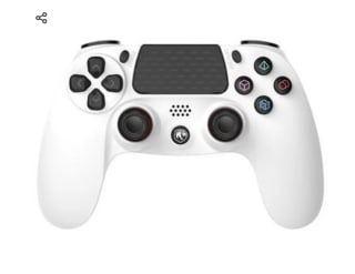Mando Inalámbrico Indeca Raptor Blanco para PS4 por 19,99€