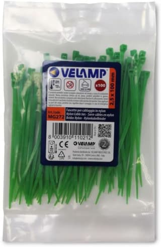 Lot de 100 serre-câbles Velamp 2,5 x 100 mm pour 1,10€ chez Dealabs