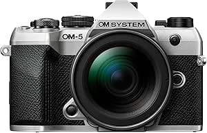 OM SYSTEM OM-5 Mark II zilver + 12-45mm F/4.0 Pro voor €1299 bij Amazon