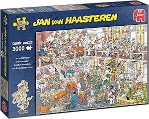 Jan van Haasteren - de verbouwing (3000 stukjes) voor €25,23