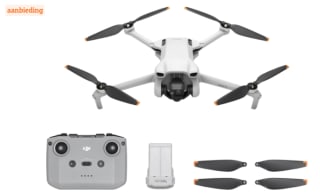 DJI Mini 3 + Remote Controller voor €269 bij Coolblue