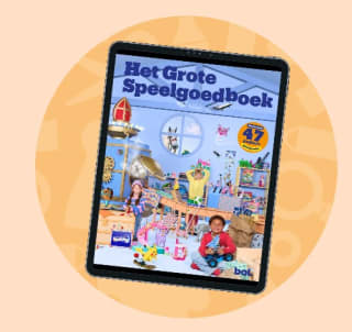 Gratis Het Grote Speelgoedboek van Bol. ophalen bij Albert Heijn of Monkey Town