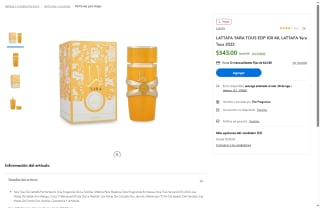 Perfume Lattafa Yara Tous por $343 | Oferta Walmart