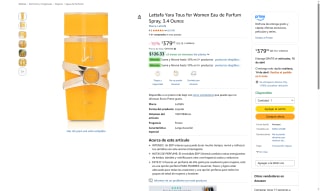 Lattafa Yara Tous for Women por $379 | Oferta Amazon