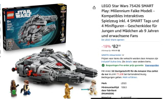 LEGO Star Wars 75426 SMART Play: Millennium Falke Modell voor €82,20 bij Amazon