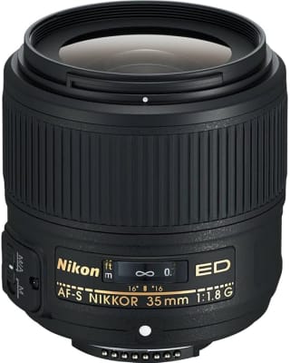 Nikon AF-S 35mm f/1.8G ED voor €379 bij Amazon