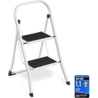 KINGRACK Escalera de 2 escalones por 19,99€ en Amazon