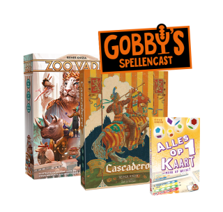 Podcastactie: spellenpakket met Cascadero, Zoo Vadis voor €59,95 bij 999 games