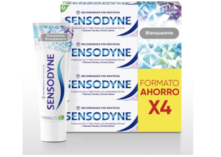2 Sensodyne Blanqueante Pasta de dientes pack de 4 por 9,67€