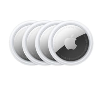 Lot de 4 trackers connectés robustes Apple AirTag à 119€