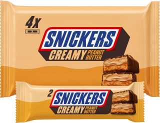 Snickers Creamy Peanut Butter 146g for £1.95 at Amazon
