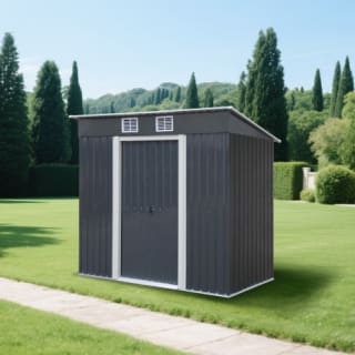 Abri de jardin 3,12m² en acier galvanisé - HABRITA pour 149€ chez Mon Abri de Jardin