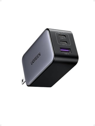 UGREEN Nexode 65W Cargador USB Tipo C GaN con 3 puertos por $479 en Amazon