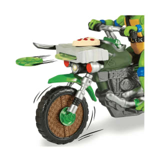 Vehículo TMNT Movie con figura por 9,60€