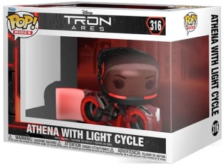 Funko Tron: Ares POP! Rides Athena met Light Cycle (15 cm) voor €10,69 bij Bol