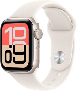 Apple Watch SE 44mm Blanco Estelar por $5,312 | Amazon