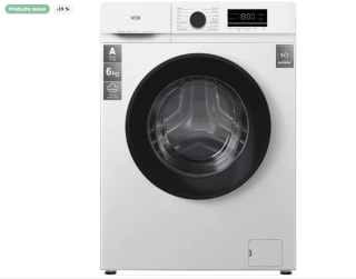 Lavadora VOK EVW-6BAWL2410 6kg 1000 RPM Blanca por 209€