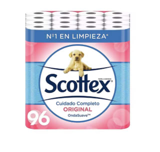 Scottex Original Papel Higiénico 96 Rollos por 17,91€