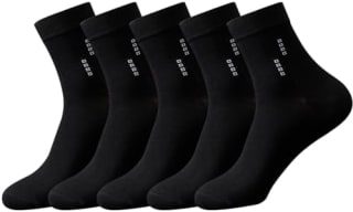 ZEROUS 5 Pares Calcetines Hombre 100% Algodón por $99 en Amazon