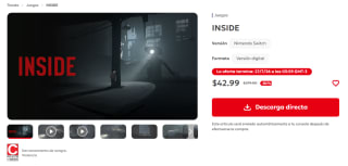 INSIDE por $43 | Oferta Nintendo eShop