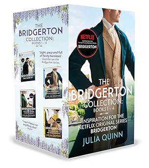 Bridgerton Collection: Books 1 - 4 voor €27 bij Amazon