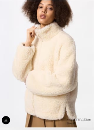 Veste en polaire zippée à 19,90€