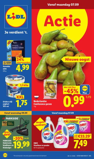 Nederlandse Conference peren (1 kg) voor €0,99 bij Lidl