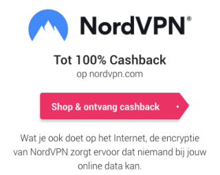 100% Cashback op NordVPN via CashbackXL