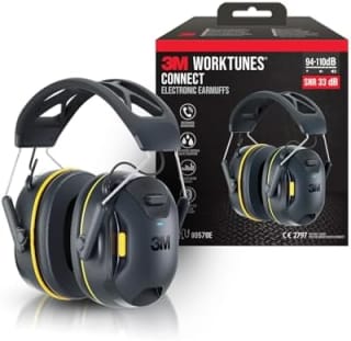 3M WorkTunes Connect 90570E-1 casque antibruit sans fil pour 65€ chez Amazon