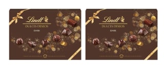 2 Cajas de Lindt Dark bombones surtidos de chocolate negro 337g por 18.13€