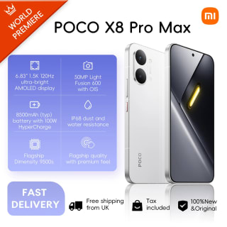 POCO X8 Pro Max (12GB/256GB) for £292.01 at AliExpress