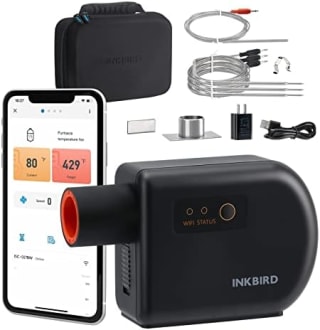 INKBIRD Wi‑Fi Bluetooth BBQ Temperatuurregelaar met 4 sondes voor €81,20 bij Amazon