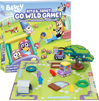 BLUEY Rita & Janet Go Wild Game bordspel voor €15,49 bij Bol