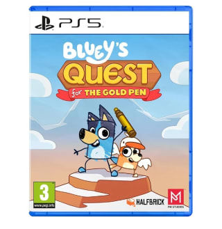 Bluey's Quests for the Gold Pen PS5 por 29.99€.