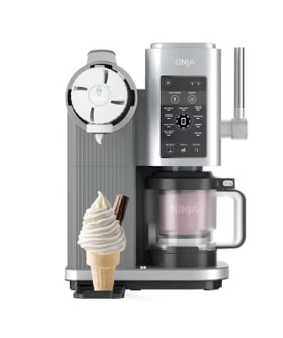 Ninja CREAMi Scoop & Swirl 12 Funciones [2 Tarrinas] Gris/Negro a 263.99€