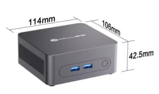 MLLSE G3 Mini PC Intel N100 CPU DDR4 16GB RAM 512GB SSD voor €84,97 bij Aliexpress