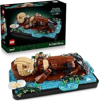 LEGO Ideas Drijvende Zeeotters voor €63,06 bij Amazon