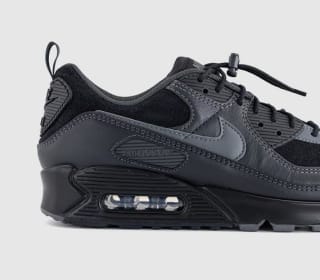 Nike Air Max 90 trainers (Black Iron Grey) for £67 at Office
