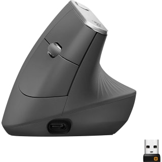 Ratón inalámbrico Logitech Vertical MX negro por 53,47€