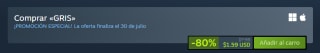 GRIS por $36 | Oferta Steam