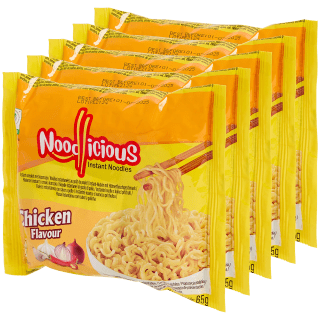 5 pakjes instant noodles voor €0,99 bij de Action
